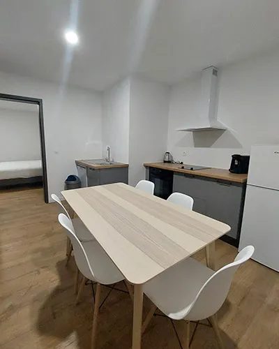 Cuisine / salle à manger lodge